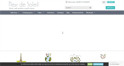 Desktop Screenshot of fleurdesoleil.fr