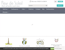 Tablet Screenshot of fleurdesoleil.fr